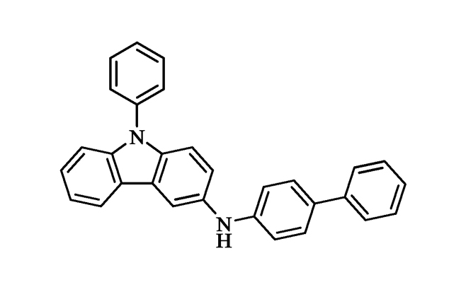 N-[1,1'-biphenyl-4-yl]-9-phenyl-9H-carbazol-3-amine